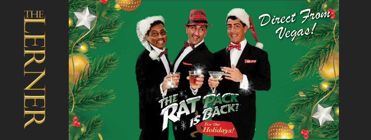 Event banner for The Rat Pack is Back for the Holidays!