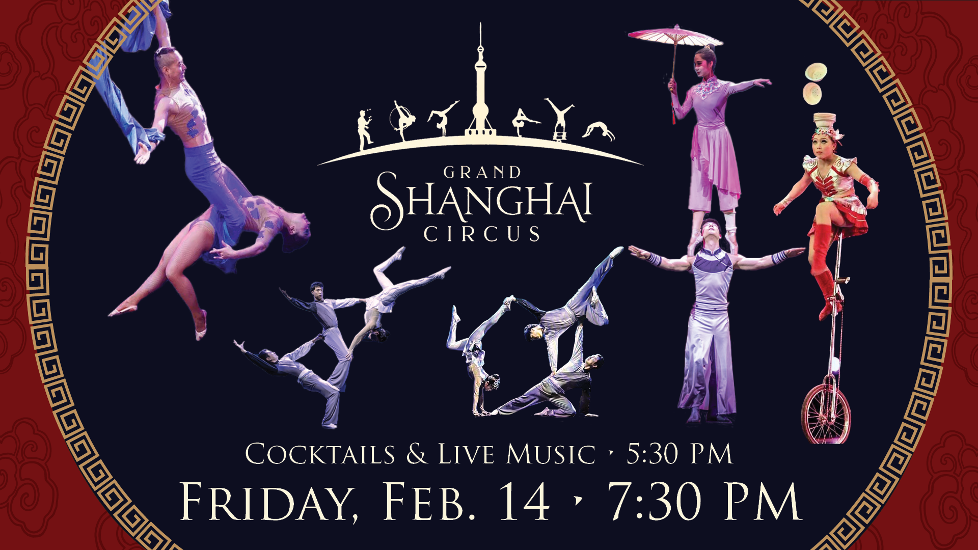 Event banner for The Grand Shanghai Circus