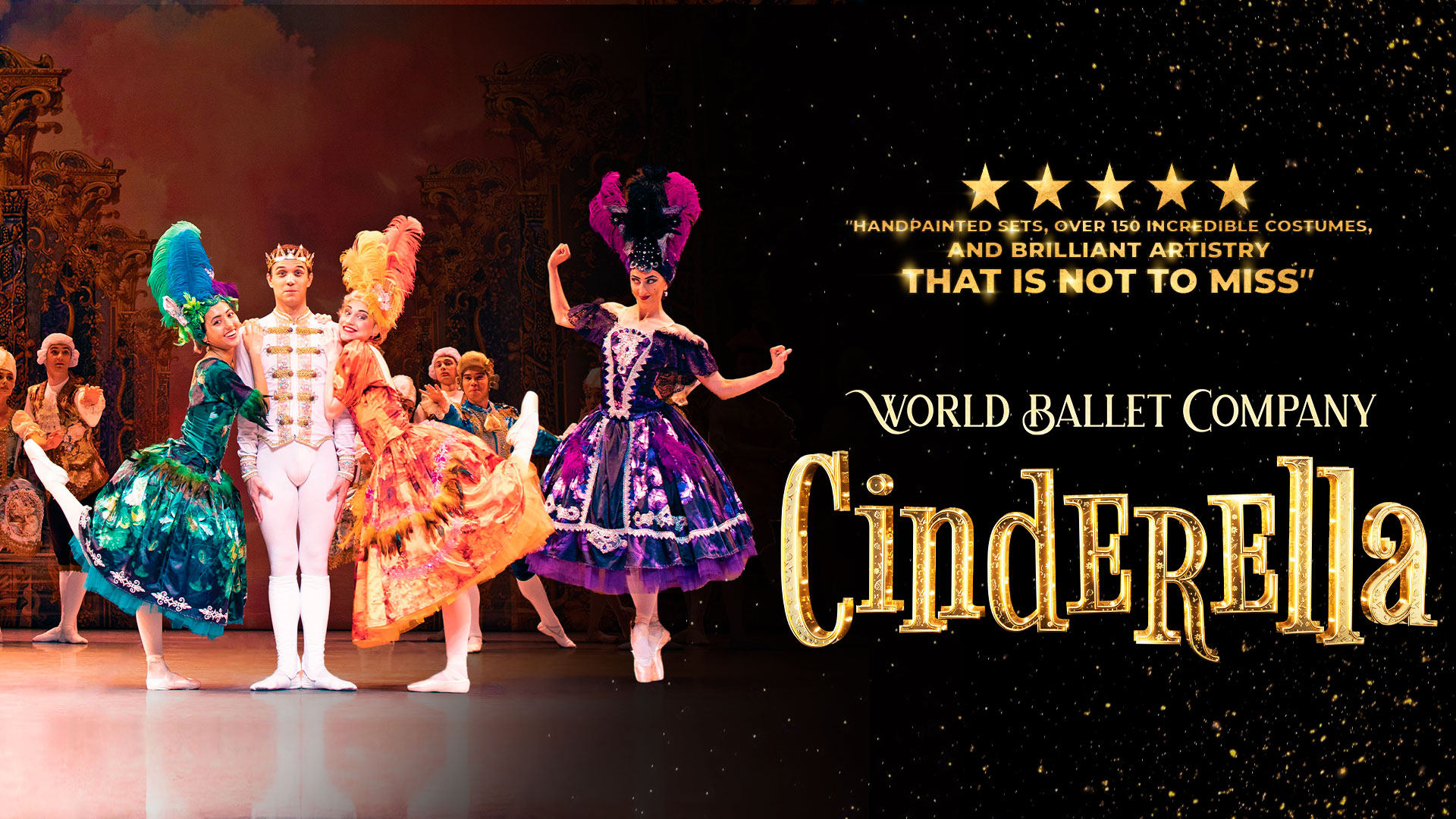 Event banner for World Ballet Company: Cinderella