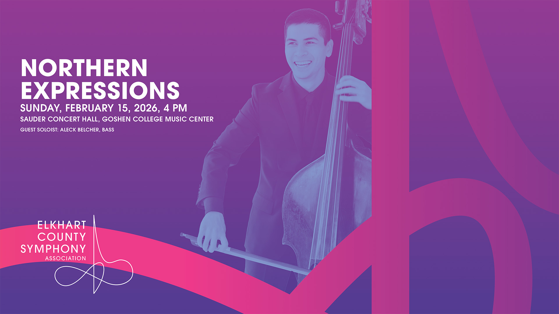 Event banner for Elkhart County Symphony - Northern Expressions