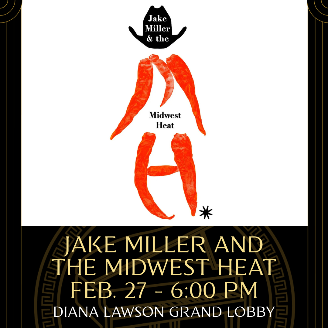 Cittadine Club featuring Jake Miller and the Midwest Heat on February 27, 2026 at 6:00 p.m.
