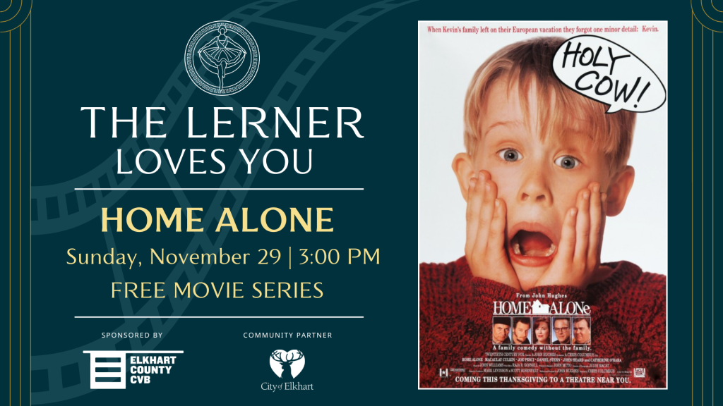 Event banner for "The Lerner Loves You" featuring "Home Alone"